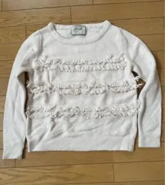 フリンジ ニット