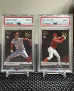 【PSA10】大谷翔平 2018 MOMENT OF THE YEAR RC2枚