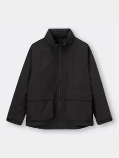 【GU】ウィンドプルーフスタンドカラーブルゾン　Mサイズ