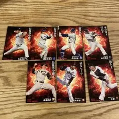 プロ野球チップス2023　タイトルホルダーカード7枚