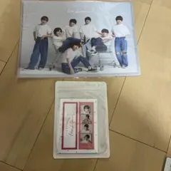 なにわ男子 クリアファイル フォトカードセット
