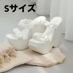 Darich☆サテン プラットフォーム サンダルのサムネイル