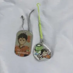 ハイキュー‼︎ 西谷夕 キーホルダー 2点セット - メルカリ