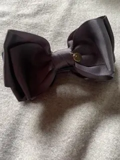 リボン型ヘアクリップ