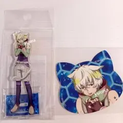 ナンジャタウン グノーシア アクスタ オーロラ 缶バッジ ネームバッジ