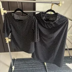 ユニクロ　トップスとスカート　セットアップ