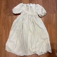 ♡ 超美品 未着用 Chesty パール装飾 パフスリーブ ワンピース ♡のサムネイル