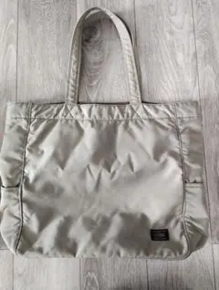 ポーター　クリーム　　カーキ　トートバッグ