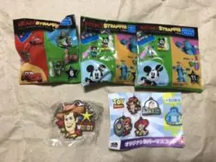 ディズニー ストラップ 4個セット