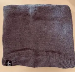 ふわふわネックウォーマー カーキ色