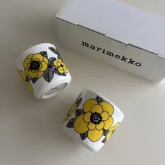 マリメッコ marimekko KESTIT コーヒーカップセット ラテマグ