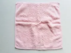 【JILLSTUART】ピンクのハンドタオル JILLSTUART