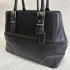 ✨美品✨コーチハンプトンズ オールレザートートバッグ バックル 