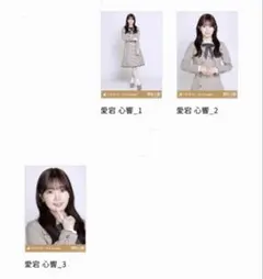 乃木坂46 愛宕心響 生写真 コンプ 乃木コレ 40th制服