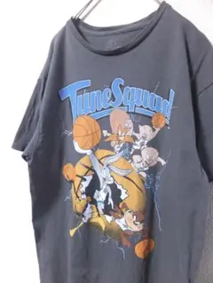 Space Jam公式 Tune Squad Tシャツ 2011 M チャコール