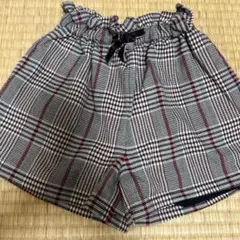 プティマイン　チェックショートパンツ