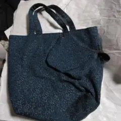 手づくり「手提げ袋（小物入れ付）」