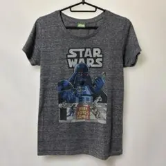 古着 スターウォーズ Tシャツ ダースベイダー 杢グレー 公式 ムービーT 映画のサムネイル