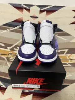 ナイキ NIKE エアジョーダン1レトロハイ OGコートパープル