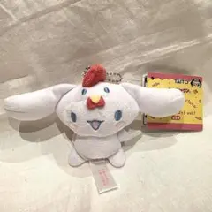 サンリオ　ローソン からあげクン　ぬいぐるみマスコット　シナモロール　コラボ