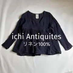 リネン100% ichi Antiquites イチアンティークス カシュクールのサムネイル