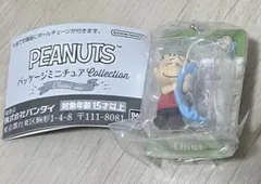 【お値引スタート!!】PEANUTS スヌーピーパッケージミニチュア ライナス