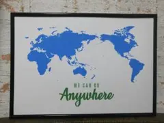 アートポスター　WE CAN GO ANYWHERE.
