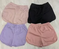 SHEIN　ショートパンツ 4枚セット　7Y　110〜120