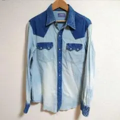 BLUE BLUE（ブルーブルー） ウエスタンデニムシャツ
