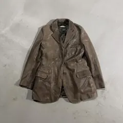90s EMPORIO ARMANI leather jacketのサムネイル