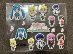 【美品】ぷくぷくデコレーションシール 初音ミクプロジェクトミライ付属品