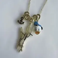 Disney×BAUBLEBAR ディズニー　チャームネックレス　ドナルド