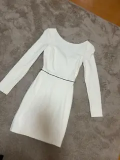 ZARAホワイトミニワンピース XS
