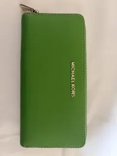 MICHAEL KORS グリーン 長財布