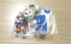 ポケモン 旅立ちの3匹 アクリルスイング モクロー＆ニャビー＆アシマリ