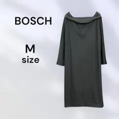 BOSCH ボッシュ 美品 ワンピース ダークグリーン カーキ オフショルダー