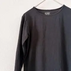 早い者勝ち✨️ブラック 長袖Tシャツ 無地 長袖 シンプル インナー