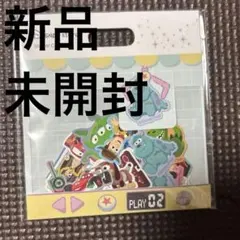 ディズニーストア　ピクサー　フレークシール　ステッカーセット　20枚