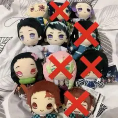 鬼滅の刃　ぬいぐるみ　ちびぬい　炭治郎　禰豆子　他
