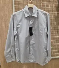 キッズ 長袖シャツ ライトグレー