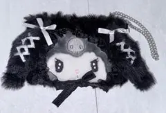 サンリオ 月夜のメロクロ クロミ フェイス型 パスケース