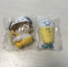 長尾謙杜ぬいぐるみマスコット2点セット/銀テープおまけつき