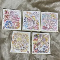 プリキュア 色紙 まとめ売り 【5枚】