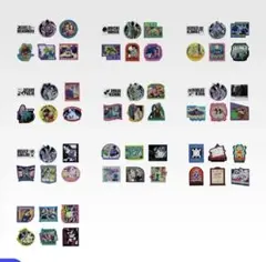 ジョジョの奇妙な冒険 一番くじ　J賞　10種類　コンプ　ステッカー 10枚セット