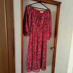 Limitless Luxury フラワーカットソーワンピース