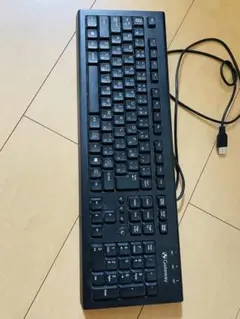 エレコム 静音有線コンパクトキーボード