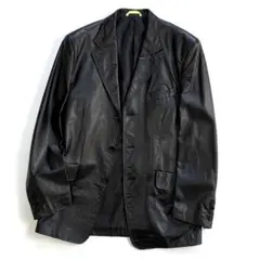 希少 美品 Paul Smith レザー テーラード ブラック　XL 牛革 2026年最新】Yahoo!オークション -ポールスミス レザー テーラード