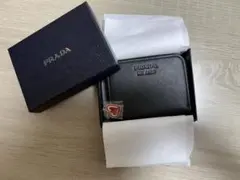PRADA ブラック コインケース