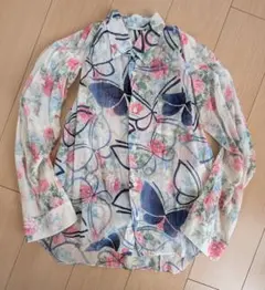 2026SS tao レース花柄 シャツ M - メルカリ
