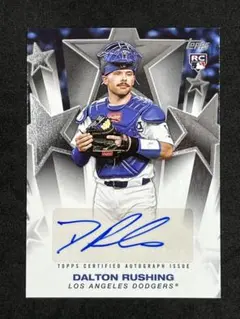 Dalton Rushing Auto 2025 Topps Update